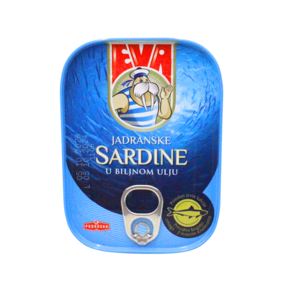 Sardina u biljnom ulju 115g Eva
