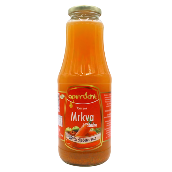 Sok mrkva i jabuka 100% 1l Apifrucht