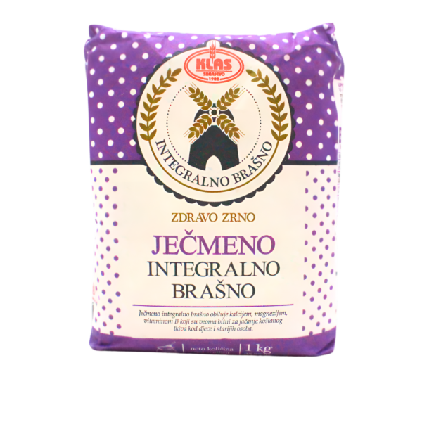 Ječmeno integralno brašno 1kg Klas