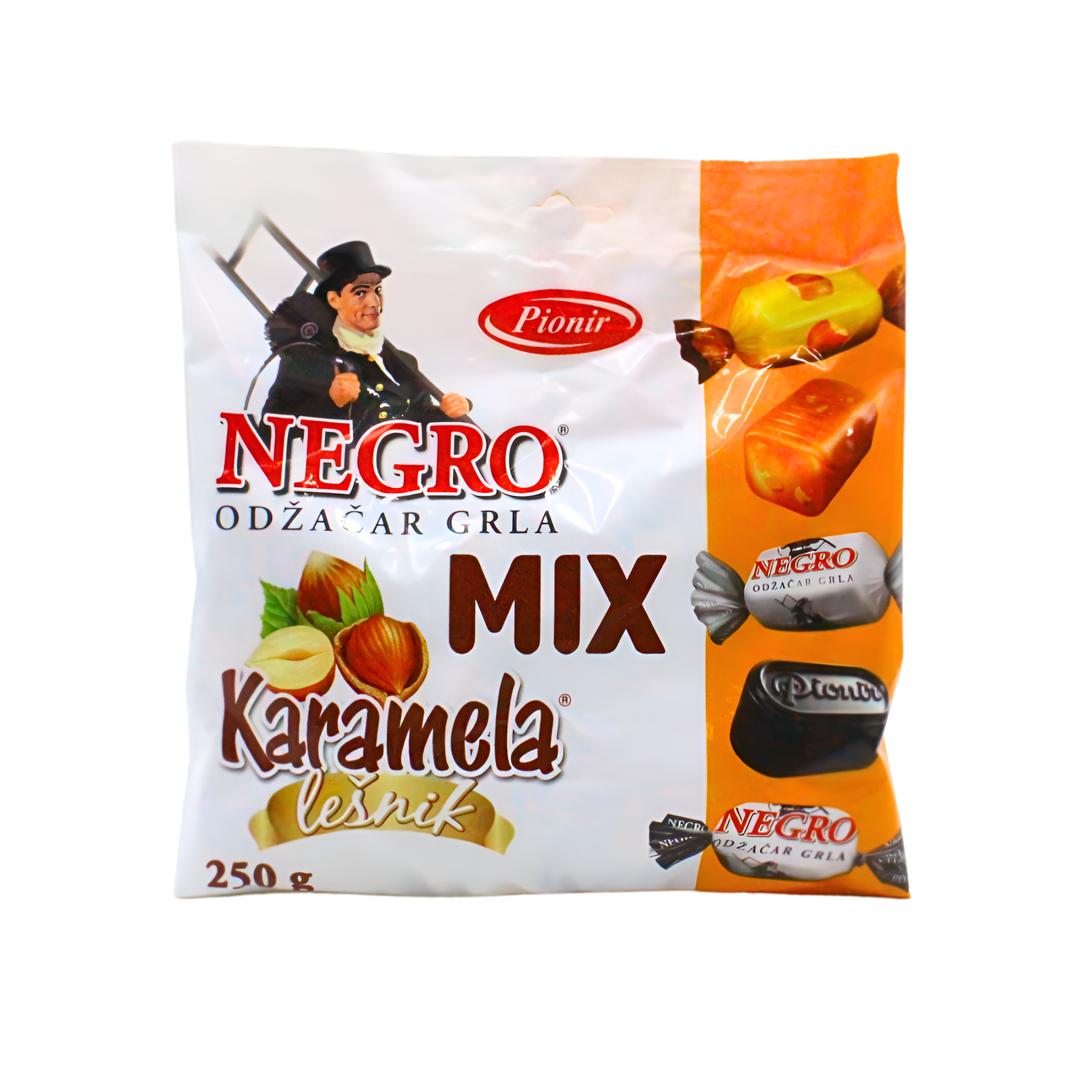 Mix karamela  Negro 250 g Pionir