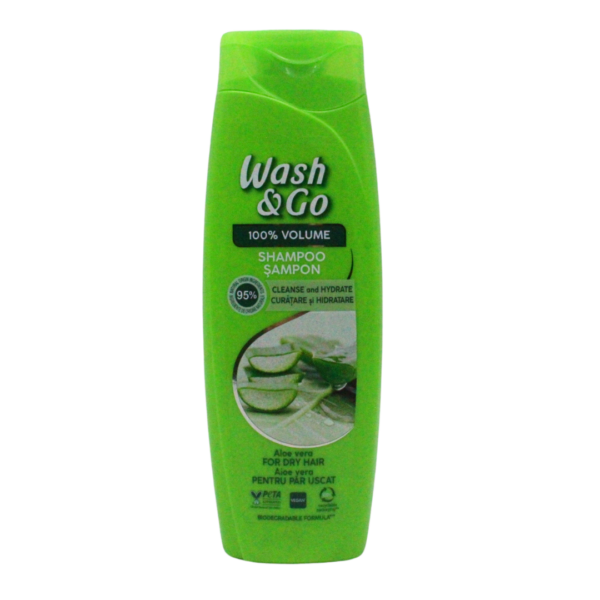 Šampon Wash&Go Aloe Vera 360 ml