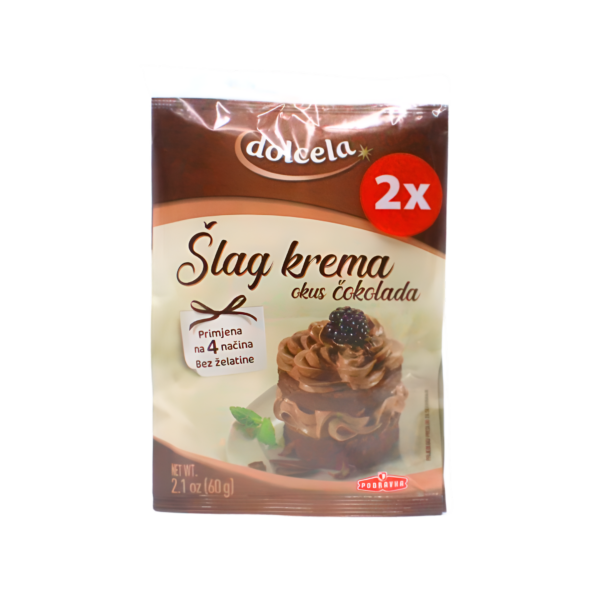 Šlag krema čokolada 2/1 Dolcela