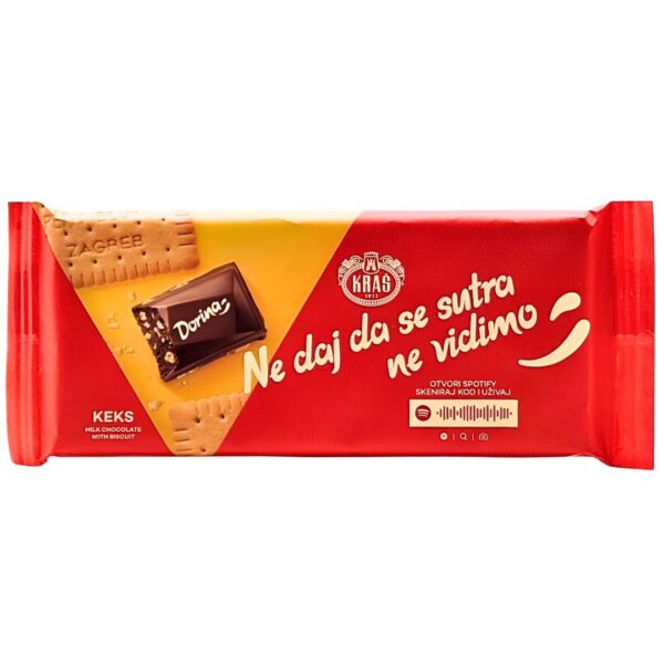Čokolada Dorina keks 80 g
